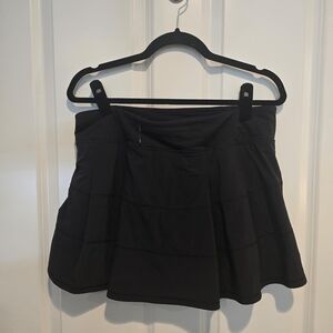 Black Flared Skirt